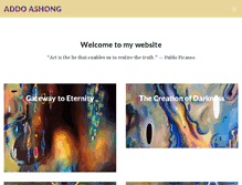 Tablet Screenshot of addoashong.com